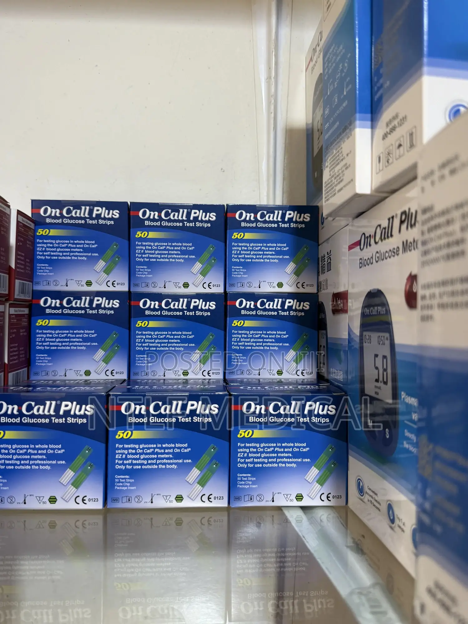 On Call Plus Blood Glucose Machine and Strips at Wholesale Prices