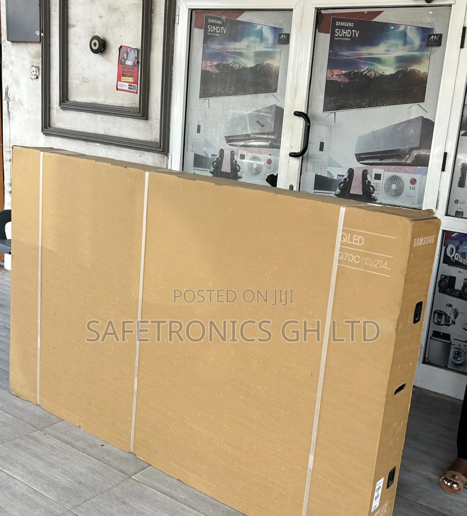 Samsung 2024 85 Inch Smart Uhd Android Q70c Sleek Qled Tv