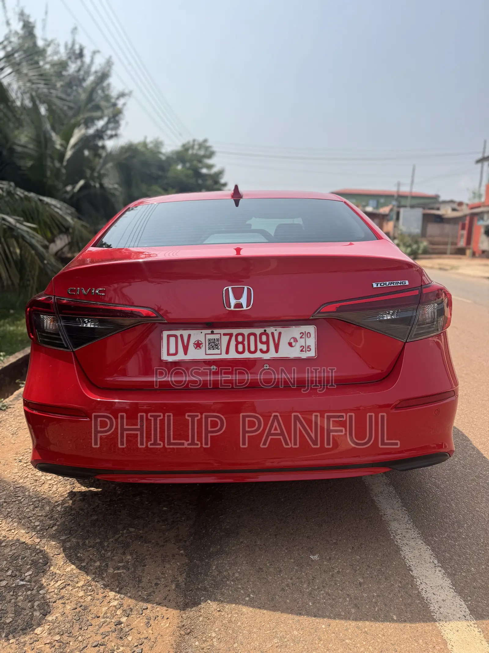 Honda Civic Touring 2022 Red