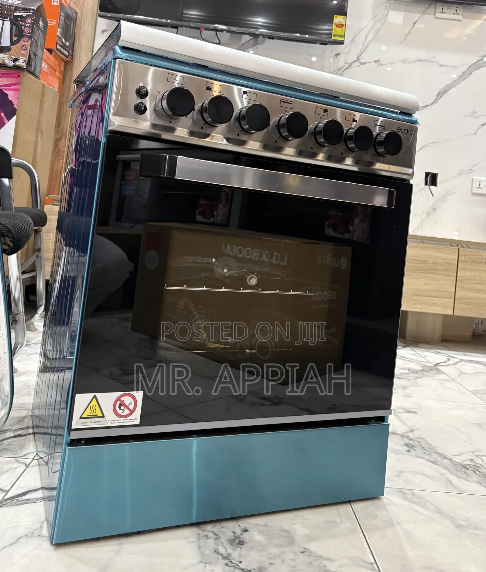 Order Original Eldo 60x60 4 Gas Burner With Oven and Grill 