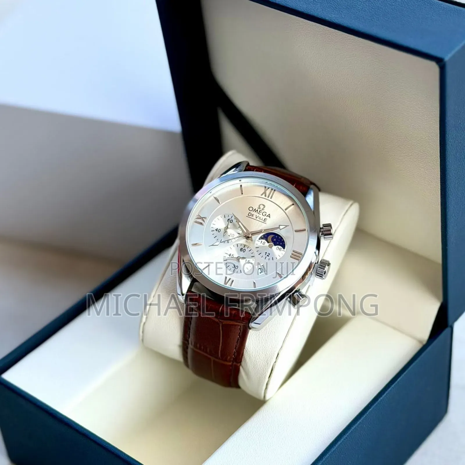 Brown Band Men's Omega Watches