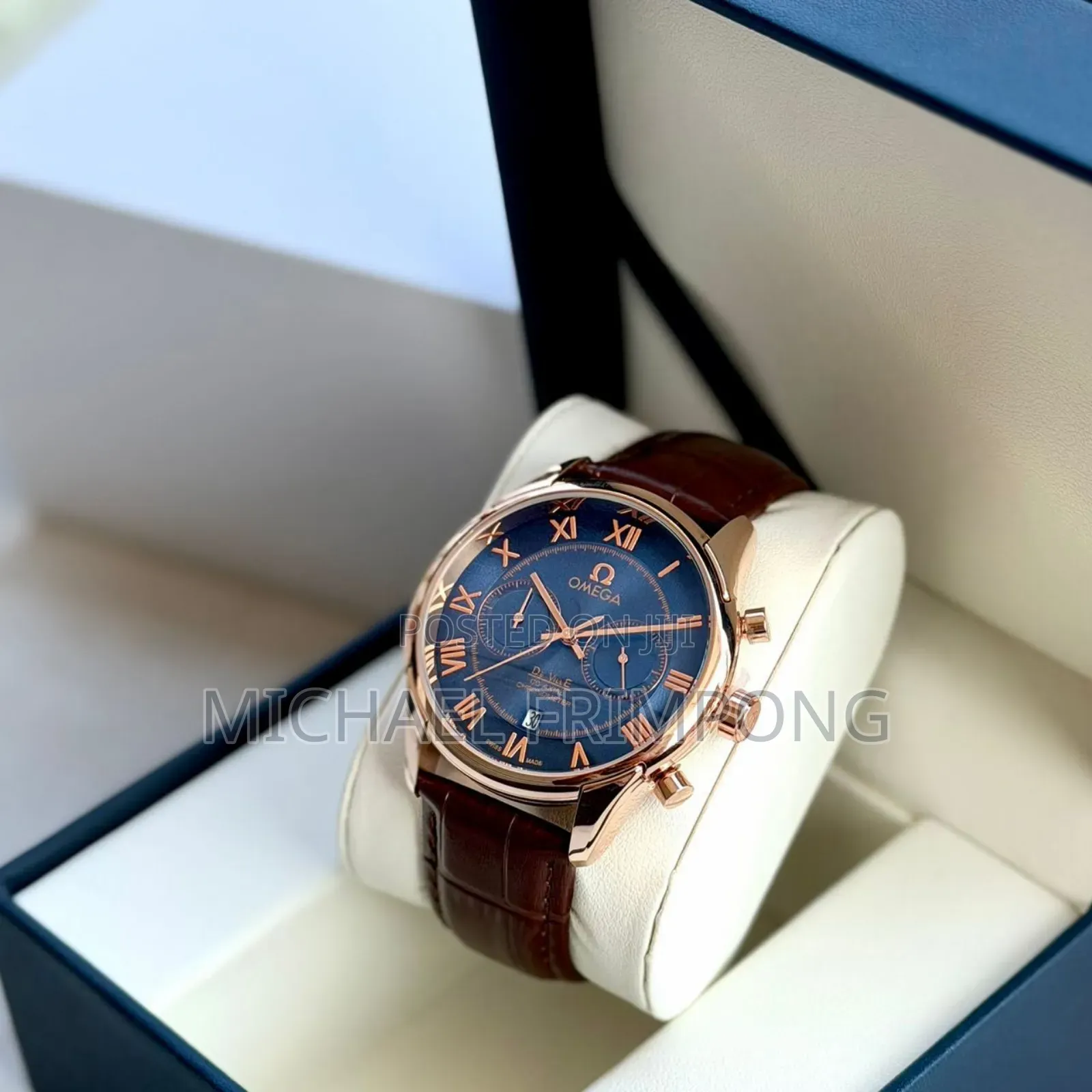Brown Band Men's Omega Watches