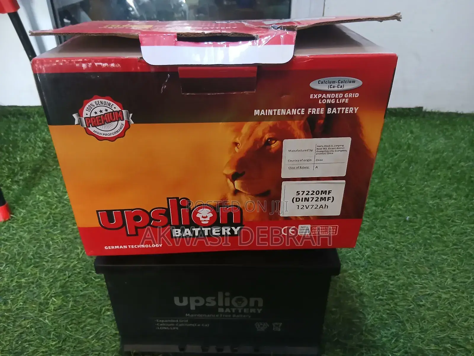 Original Upslion Cars Batteries 15 Plate for All Cars