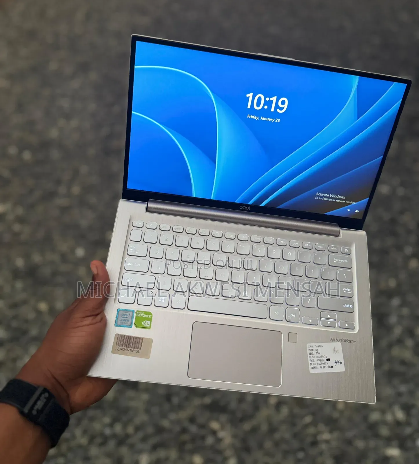 Laptop Asus VivoBook S14 S430UN 8GB Intel Core i5 SSD 256GB