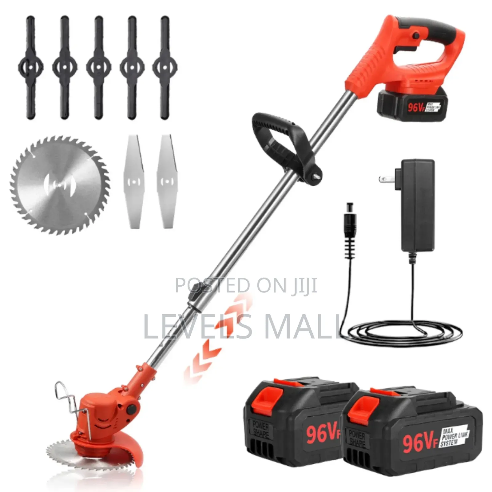 Electric Cordless Mower/ Double Batteries