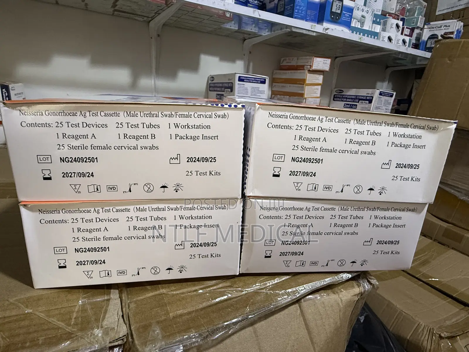 Gonorrhea Test Kit (Swap)