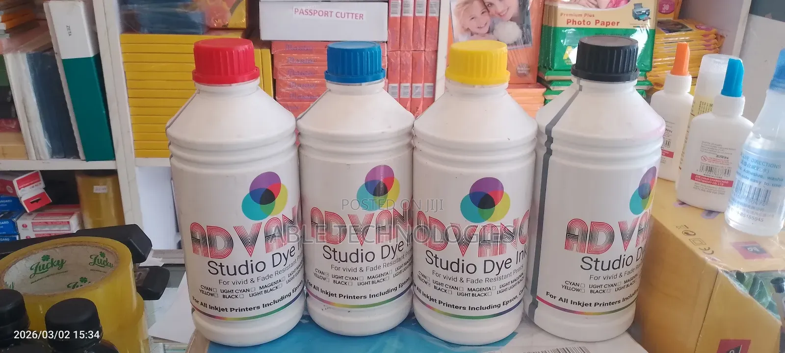 Refill Dye Ink for Hp, Canon, Epson 1000ml