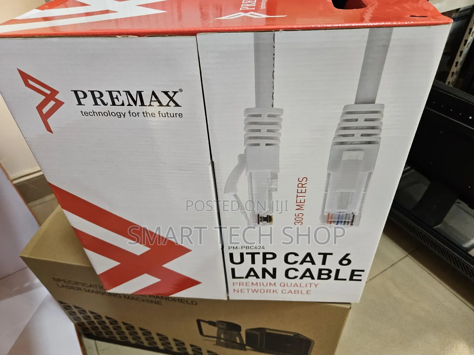 Premax Utp Cat 6 Lan Cable for Networking and CCTV Camera
