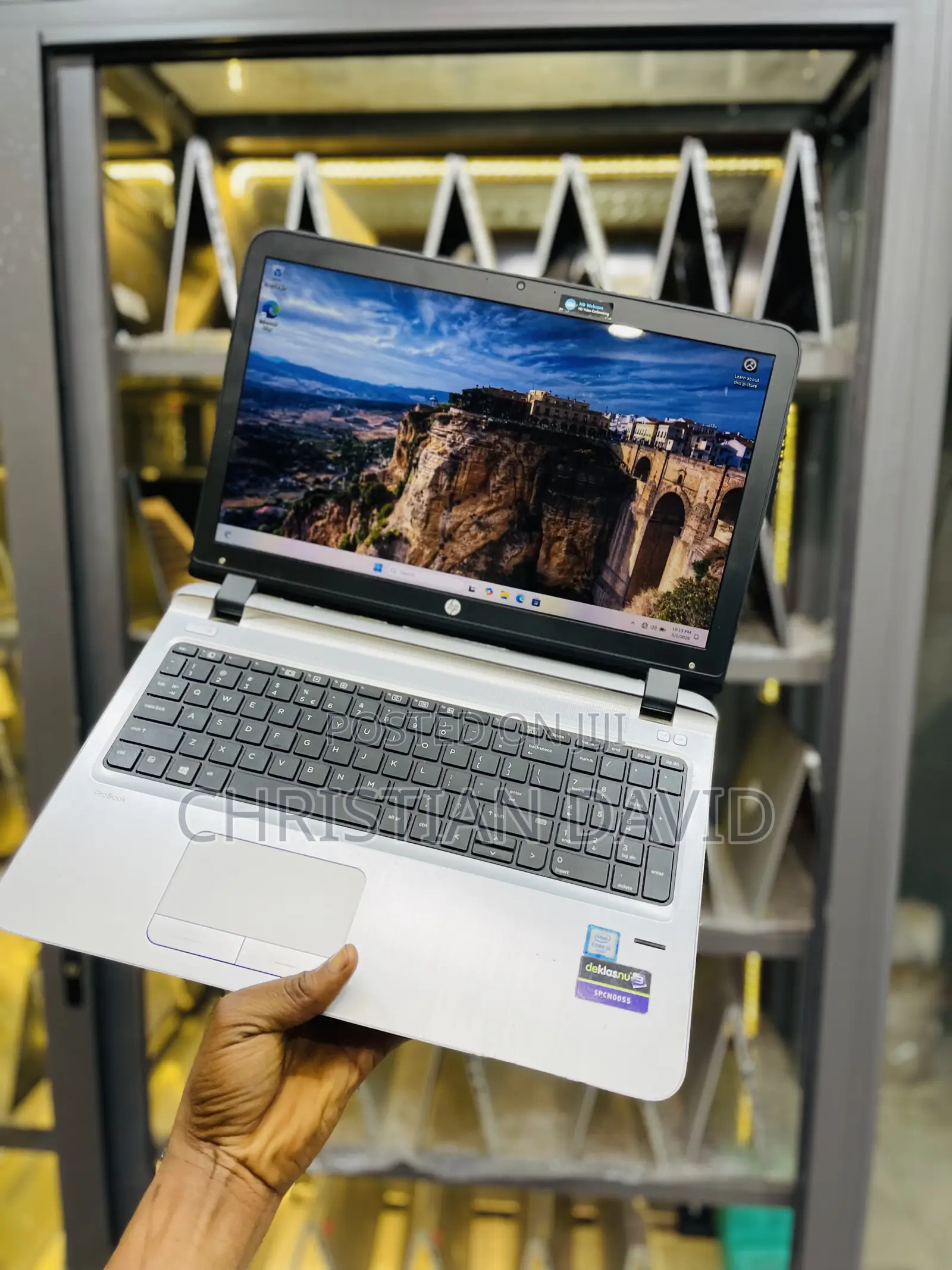 Laptop HP ProBook 450 G3 8GB Intel Core i3 SSD 128GB