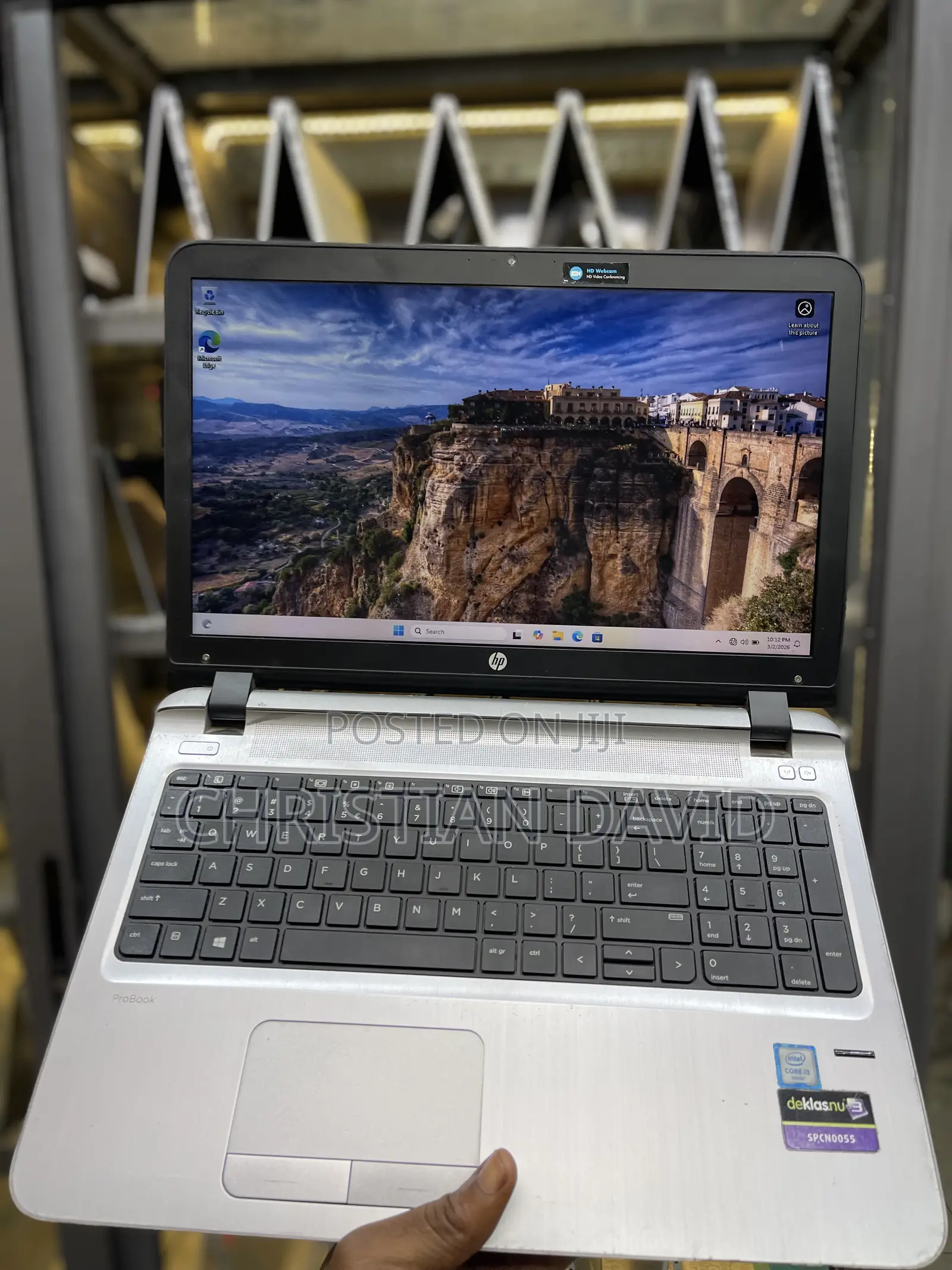 Laptop HP ProBook 450 G3 8GB Intel Core i3 SSD 128GB