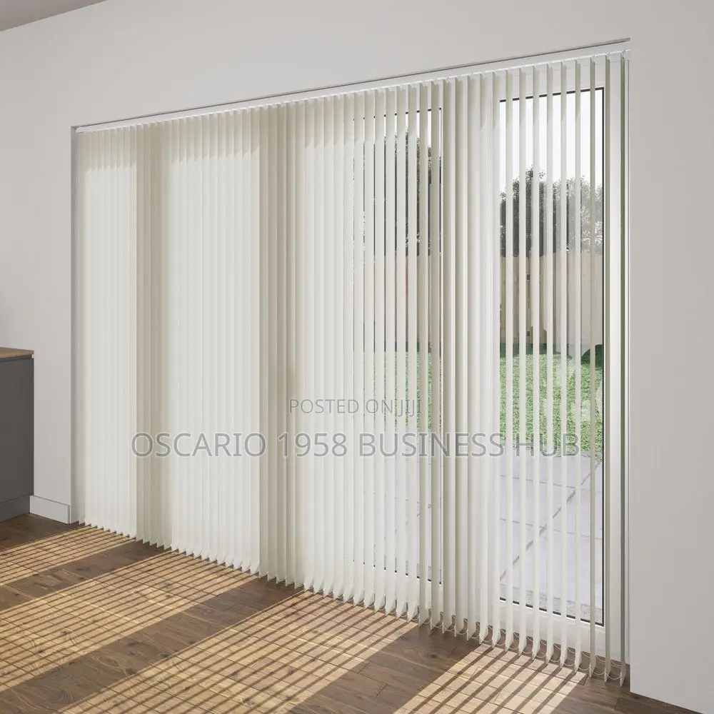 White Chocolate Design Modern Window Curtain Blinds 