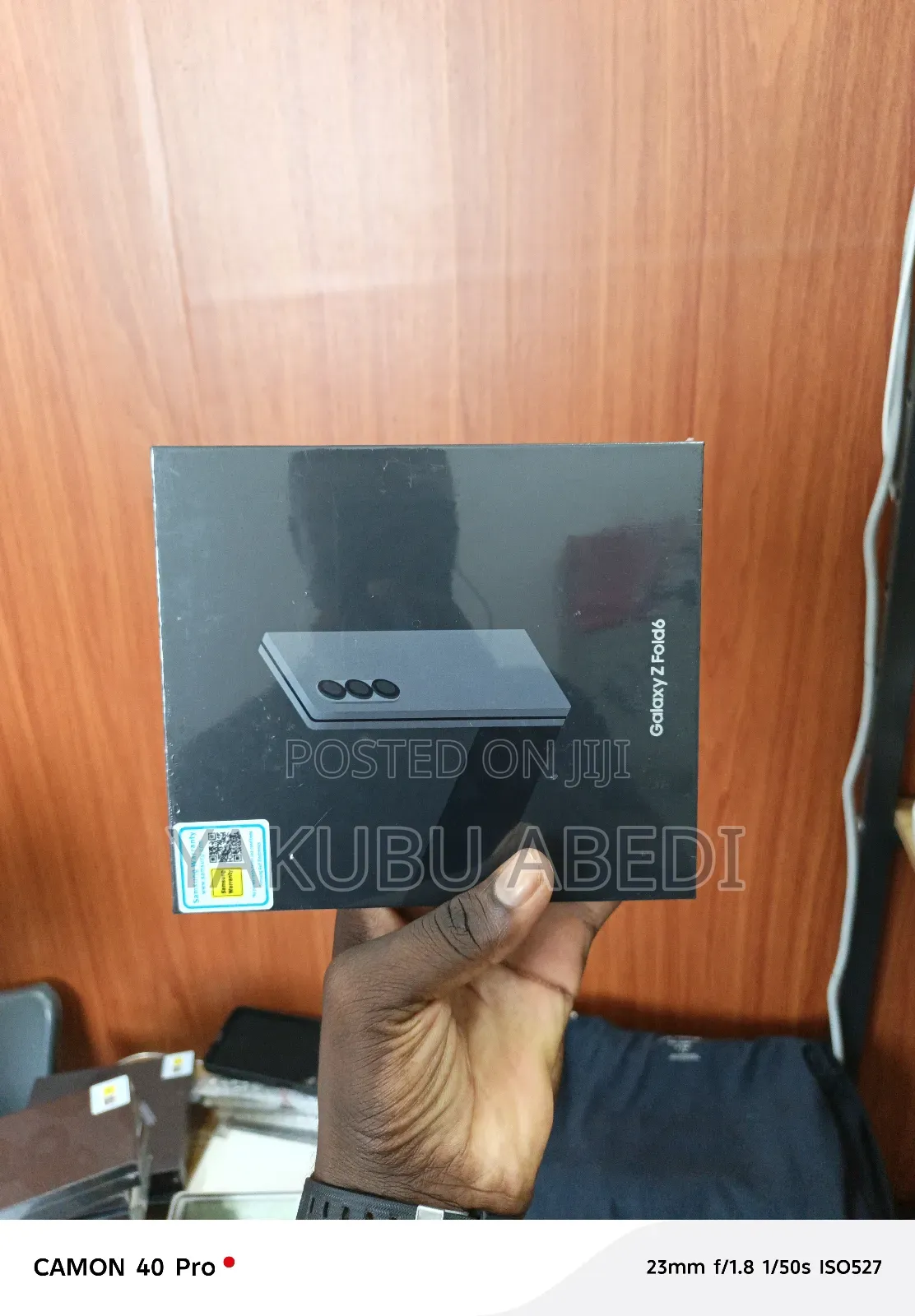 New Samsung Galaxy Z Fold6 256 GB Black