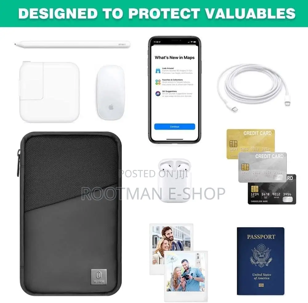 Wiwu Waterproof Laptop Accessories Bag for Apple Macbook Mate