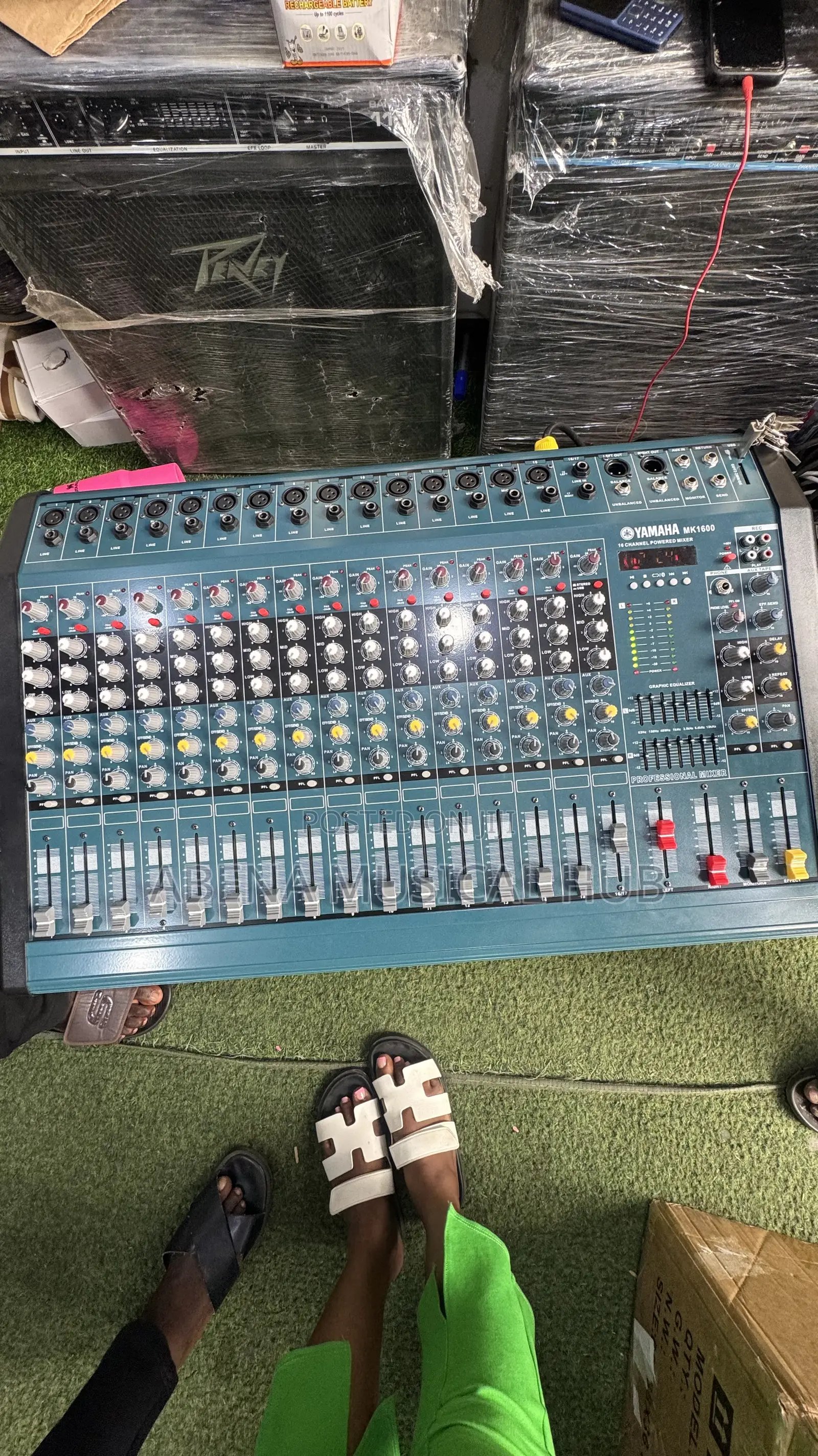 Yamaha Mk Power Mixer 16 Channel