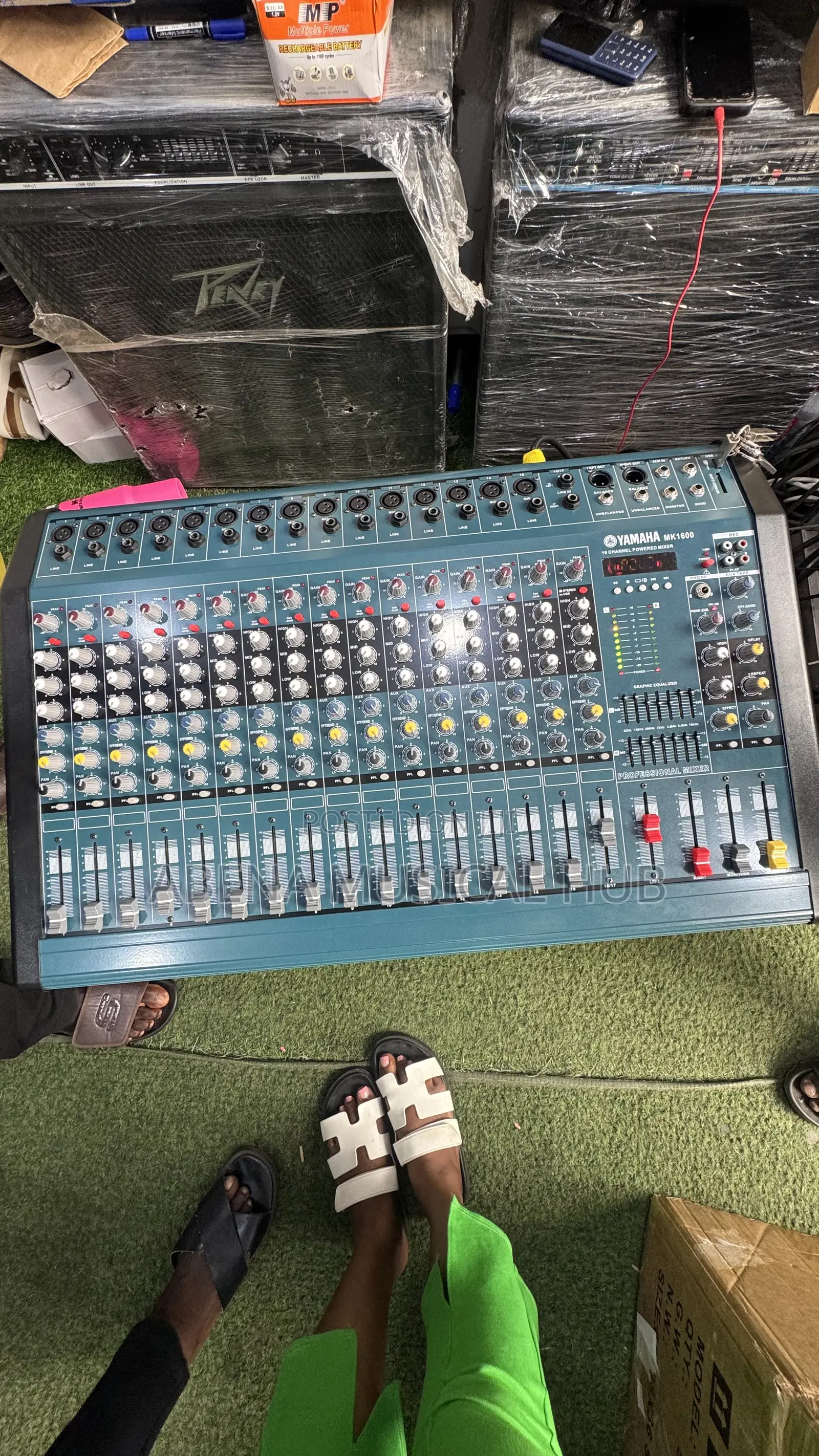 Yamaha Mk Power Mixer 16 Channel