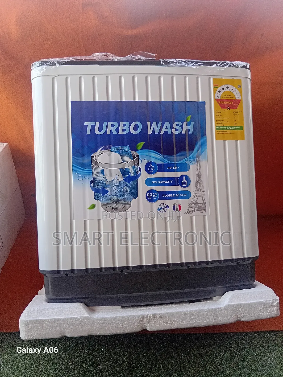 Power Wash Pro Washing Machine, Flamino 8kg Washing Machine