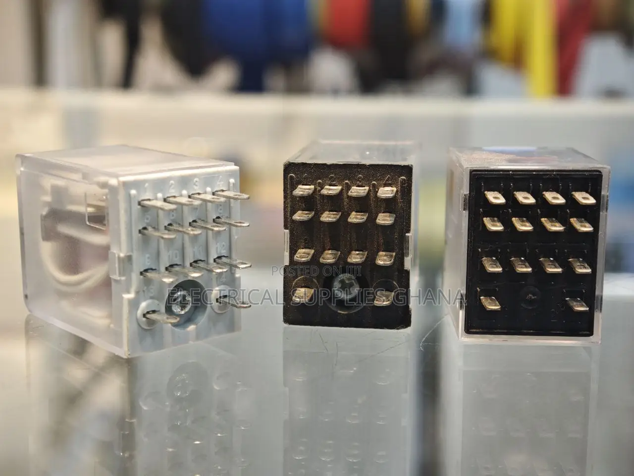 Industrial Relays 8, 11, 14 Pin – 220vac, 12vdc, 110vdc, 24vdc, 24vac