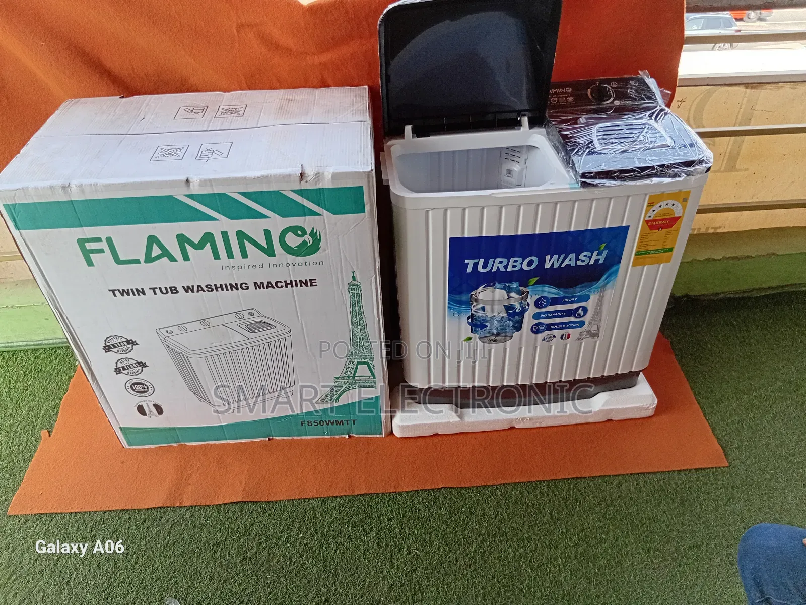 Max Clean Washing Machine, 8kg Flamino Washing Machine