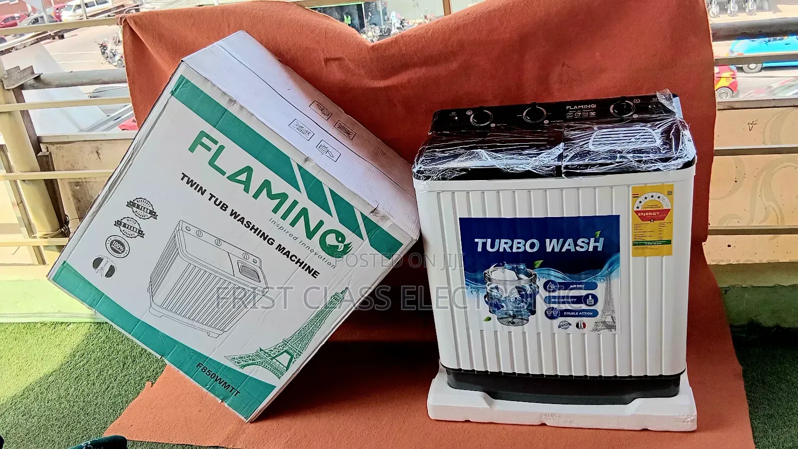 Flamino 115l Washer – Reliable Twin Tub Washing Machine
