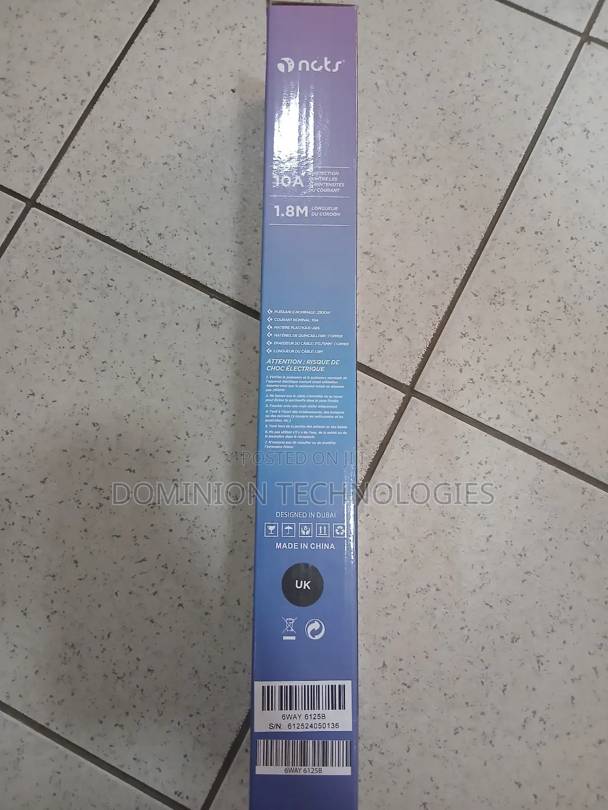 NCTS 6way Extension Socket