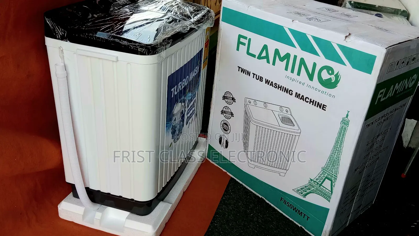 Flamino 115l Twin Tub – Strong Motor Washing Machine