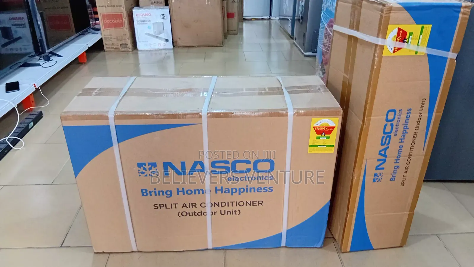 Nasco 1.5hp Premium Ac With Silent Operation for Homes Ac