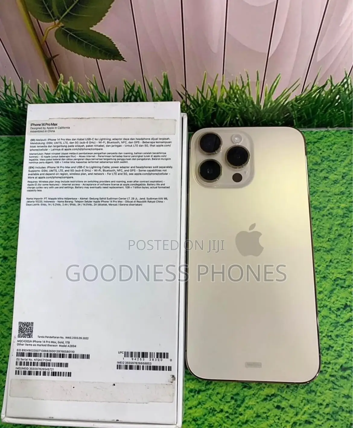 Apple iPhone 14 Pro Max 256 GB Gold