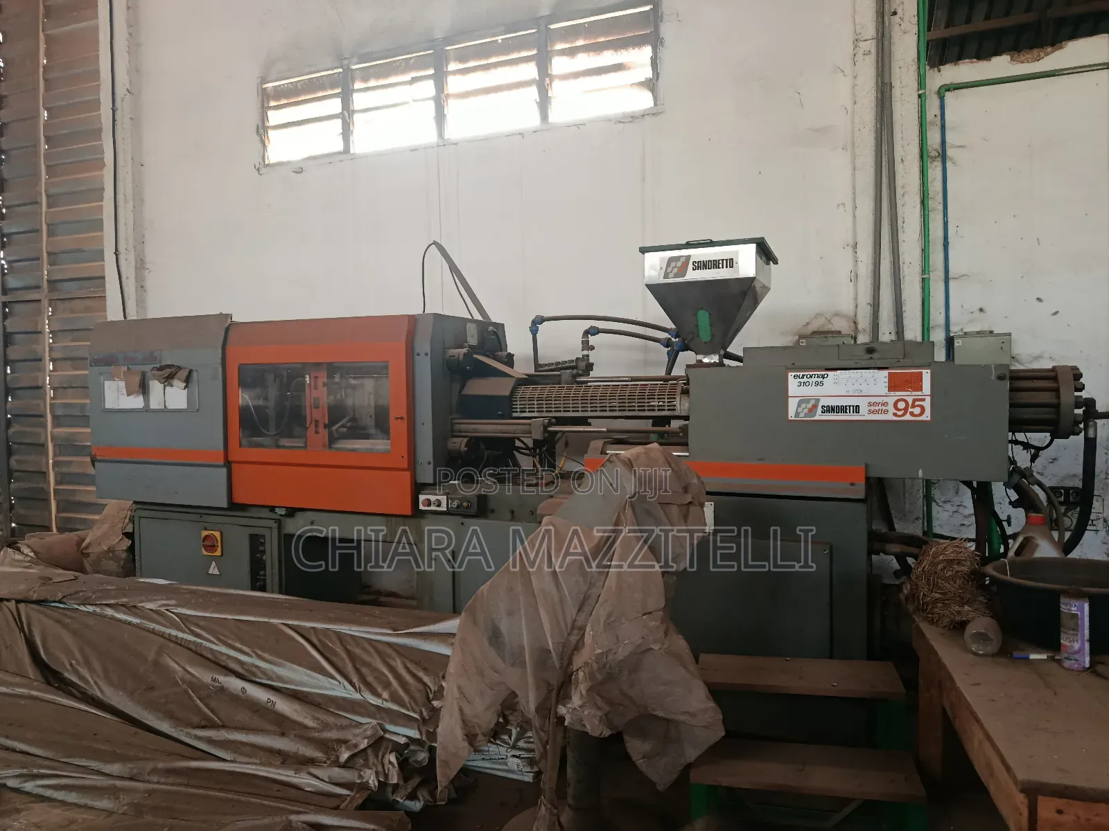 I'm Selling Three Functioning Sandretto Injection Molding Machines