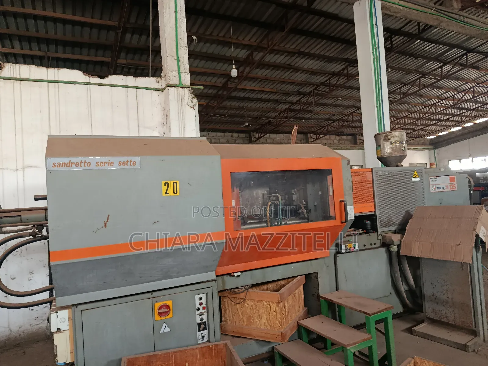 I'm Selling Three Functioning Sandretto Injection Molding Machines