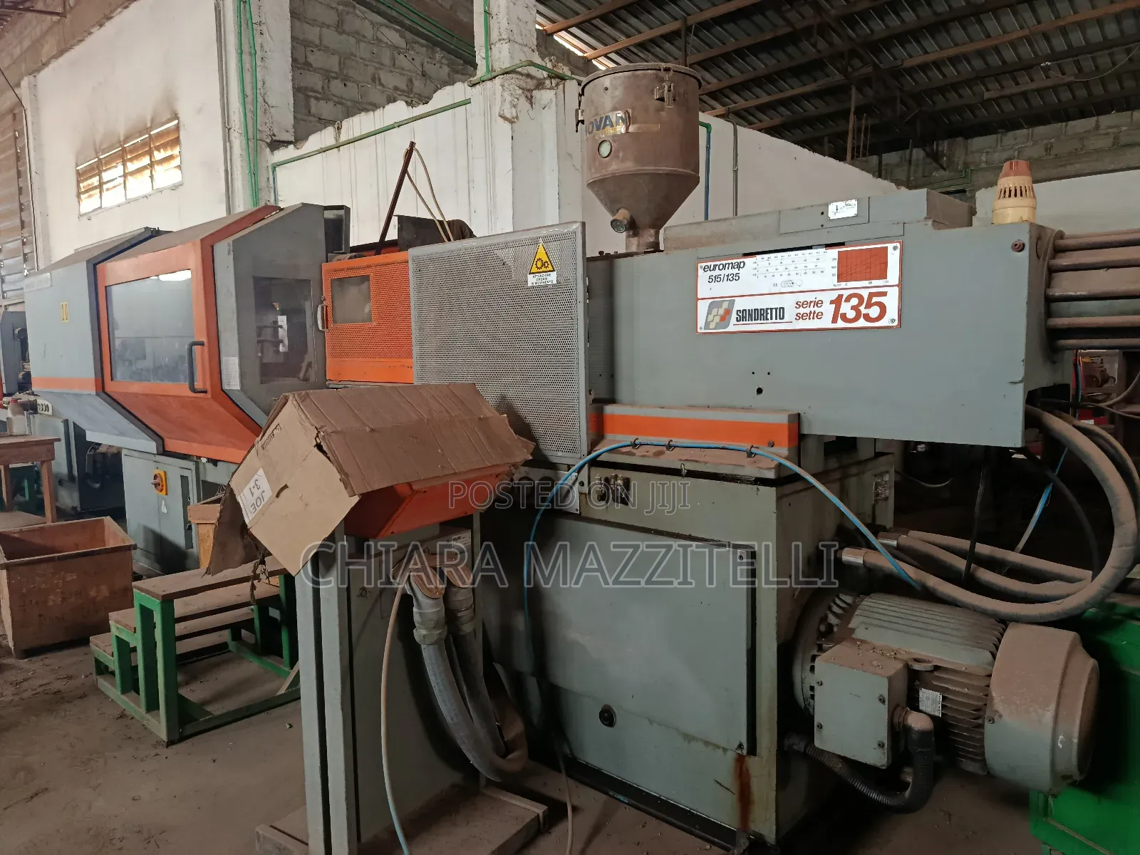 I'm Selling Three Functioning Sandretto Injection Molding Machines
