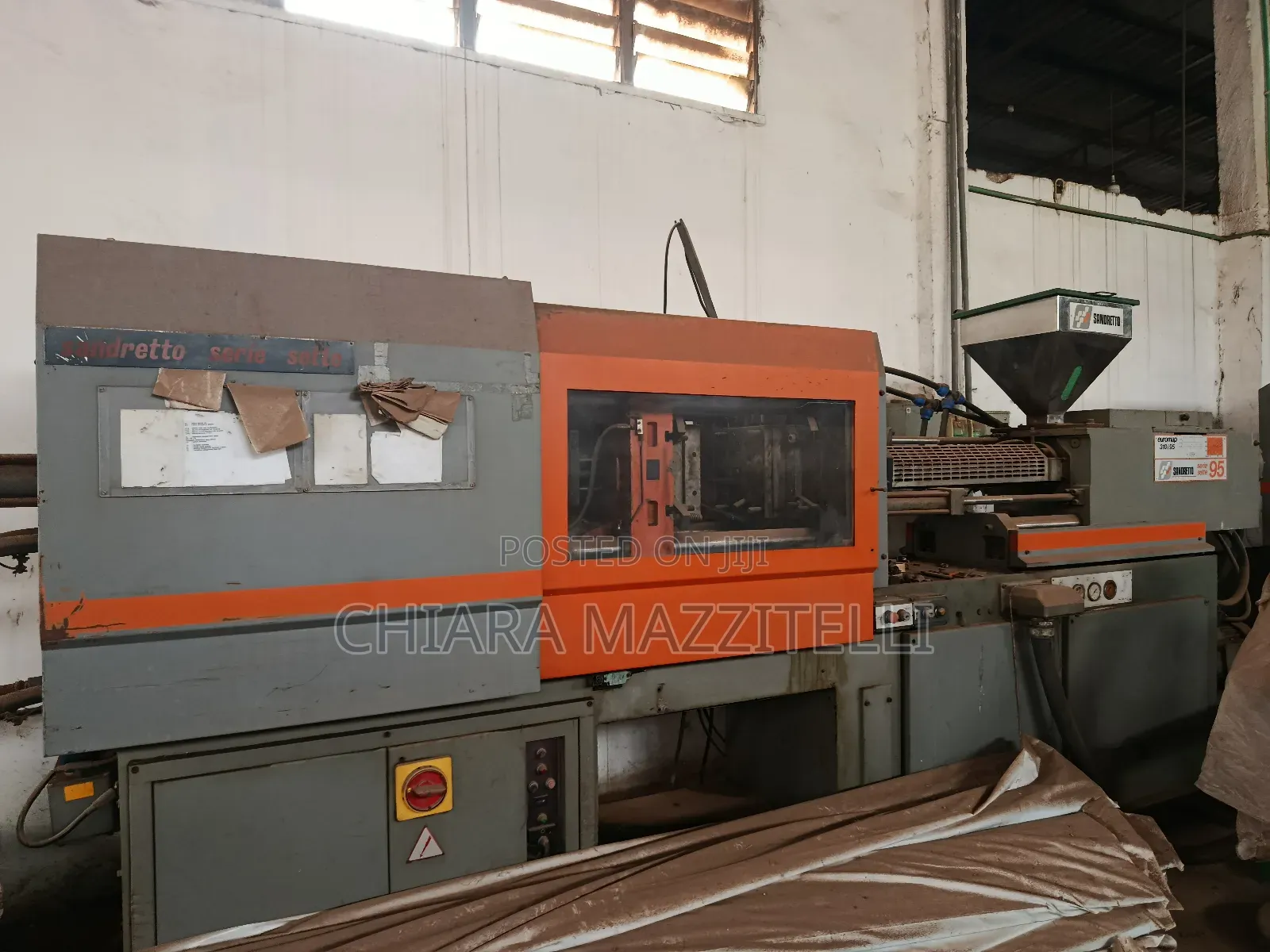 I'm Selling Three Functioning Sandretto Injection Molding Machines