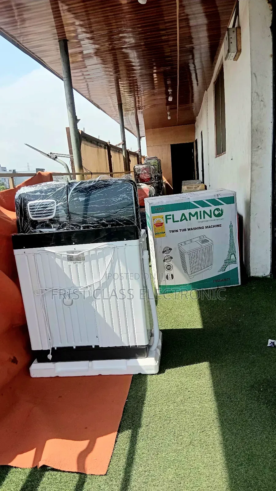Flamino Twin Tub Washer – Powerful Spin, Minimal Noise