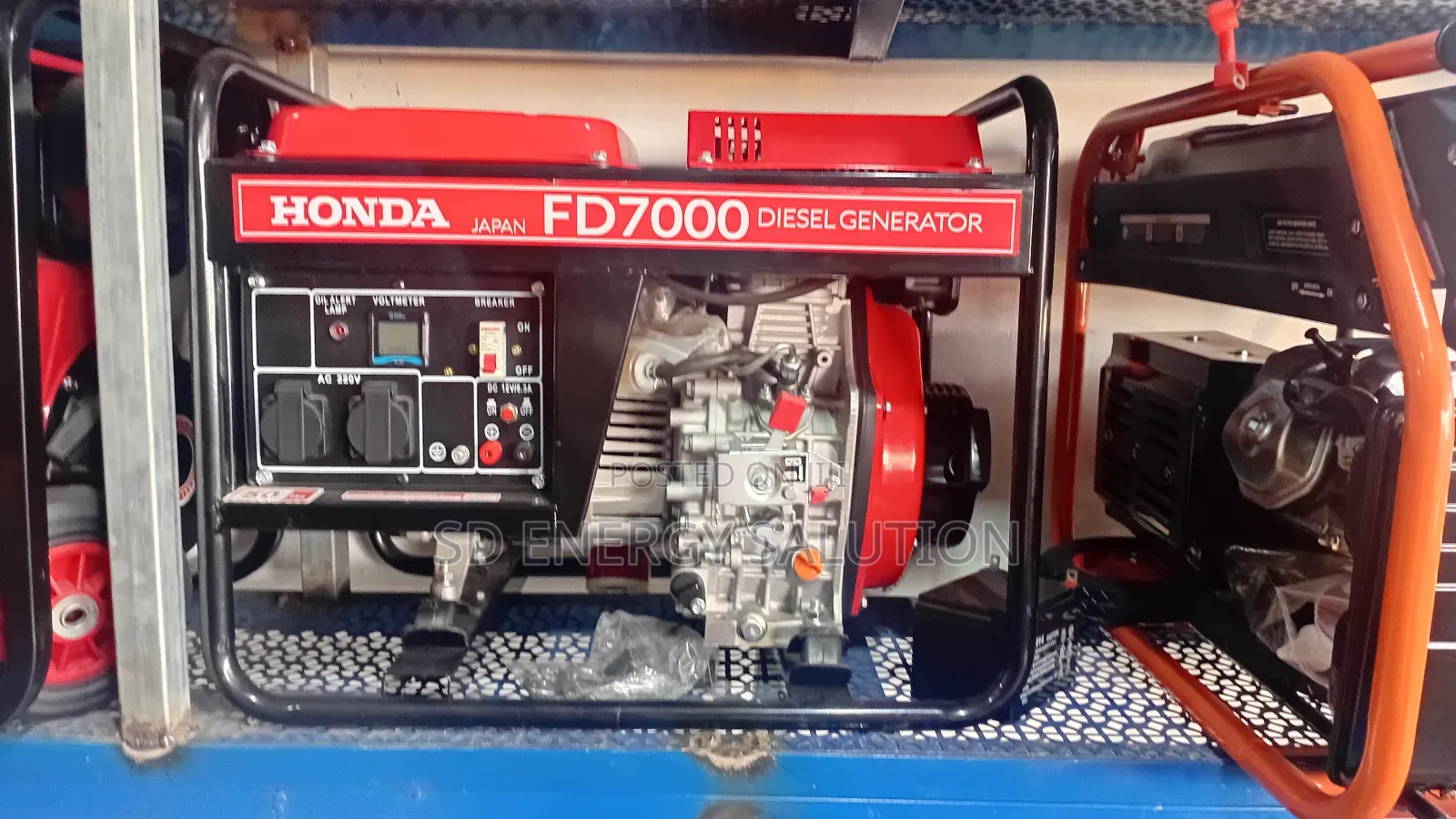 Clean Sharp Honda 7kva Diesel Gen