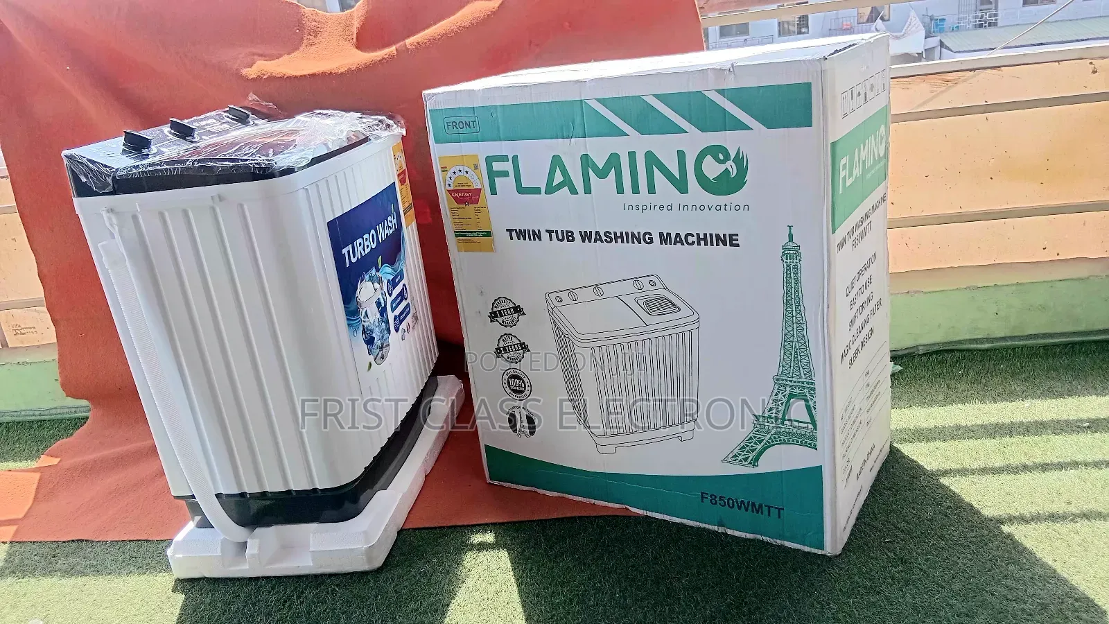 Flamino 115l Washing Machine – Robust Performance, Premium Look