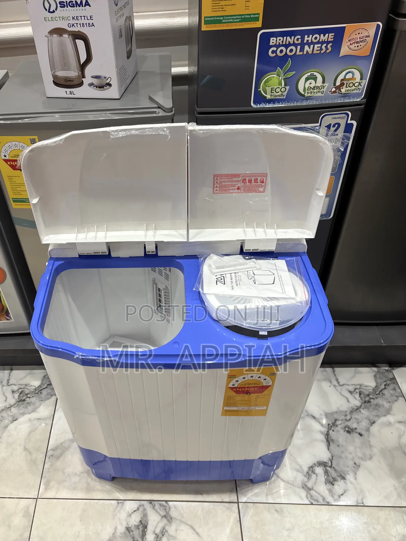 Affordable Zara Twin Tub Semi-Auto Washer 