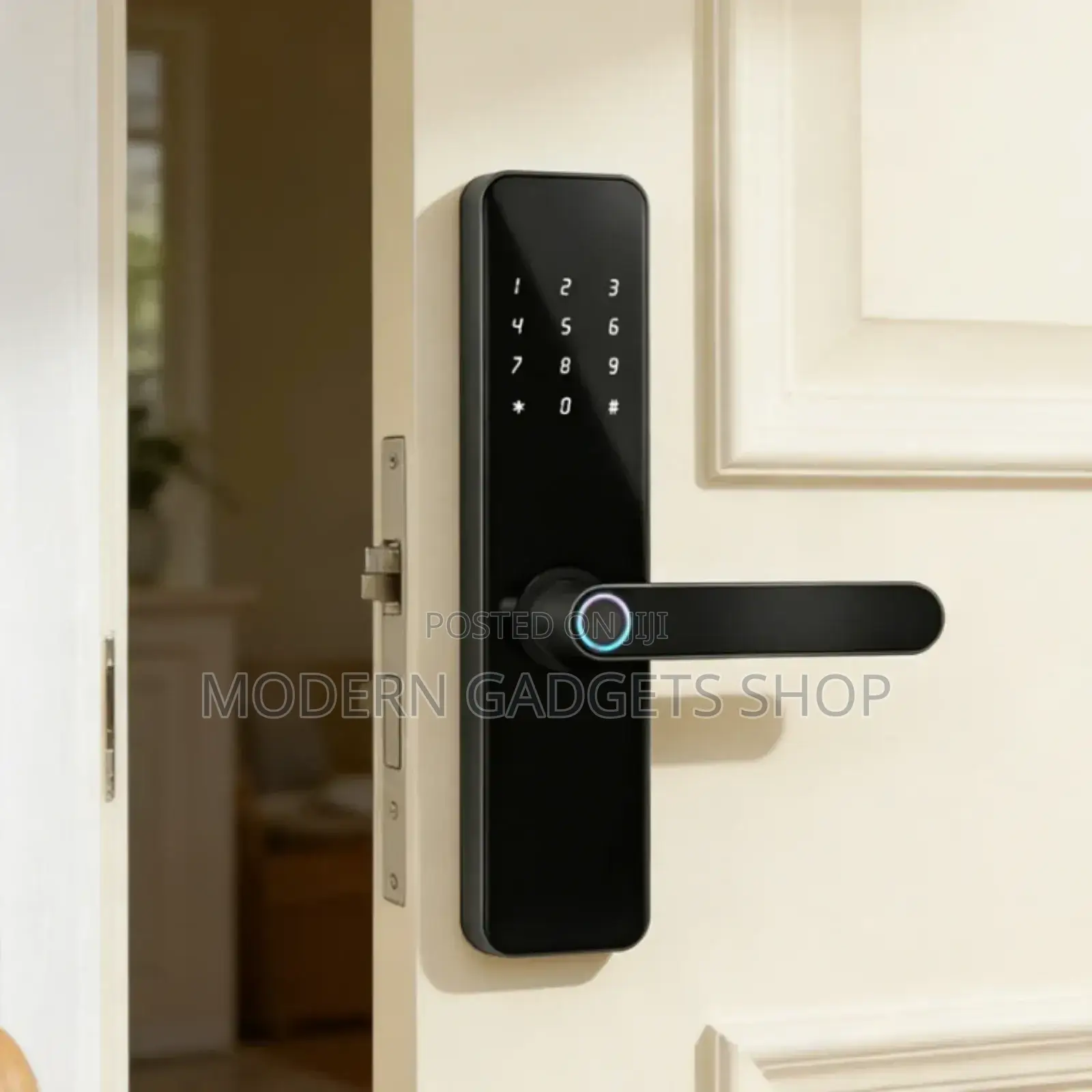 Smart Door Lock Fingerprint and Password