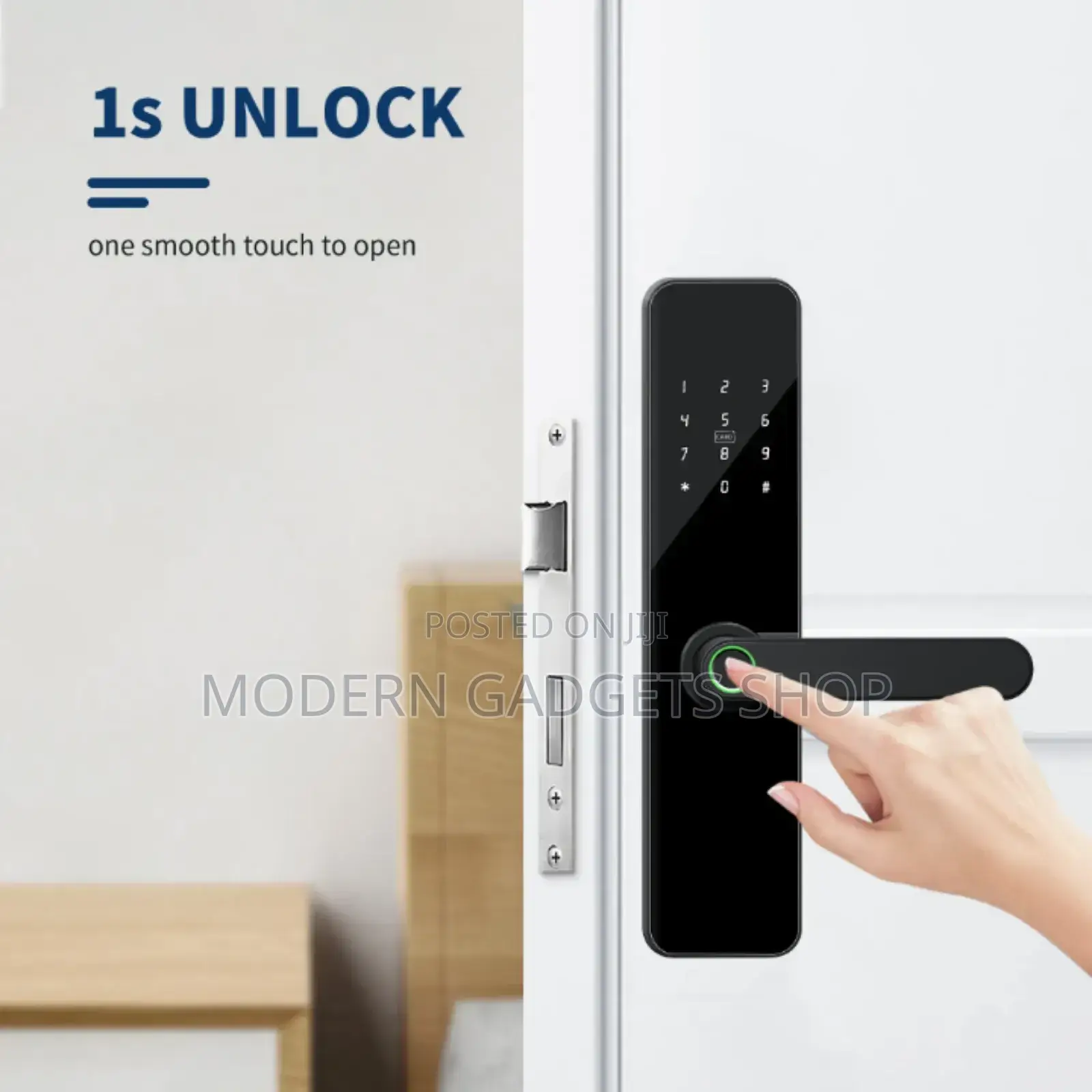 Smart Door Lock Fingerprint and Password