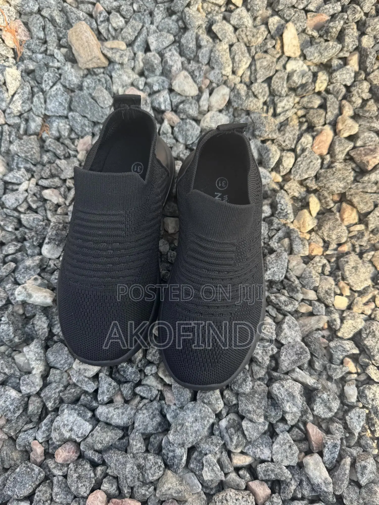 Children Shoe Black Size 31