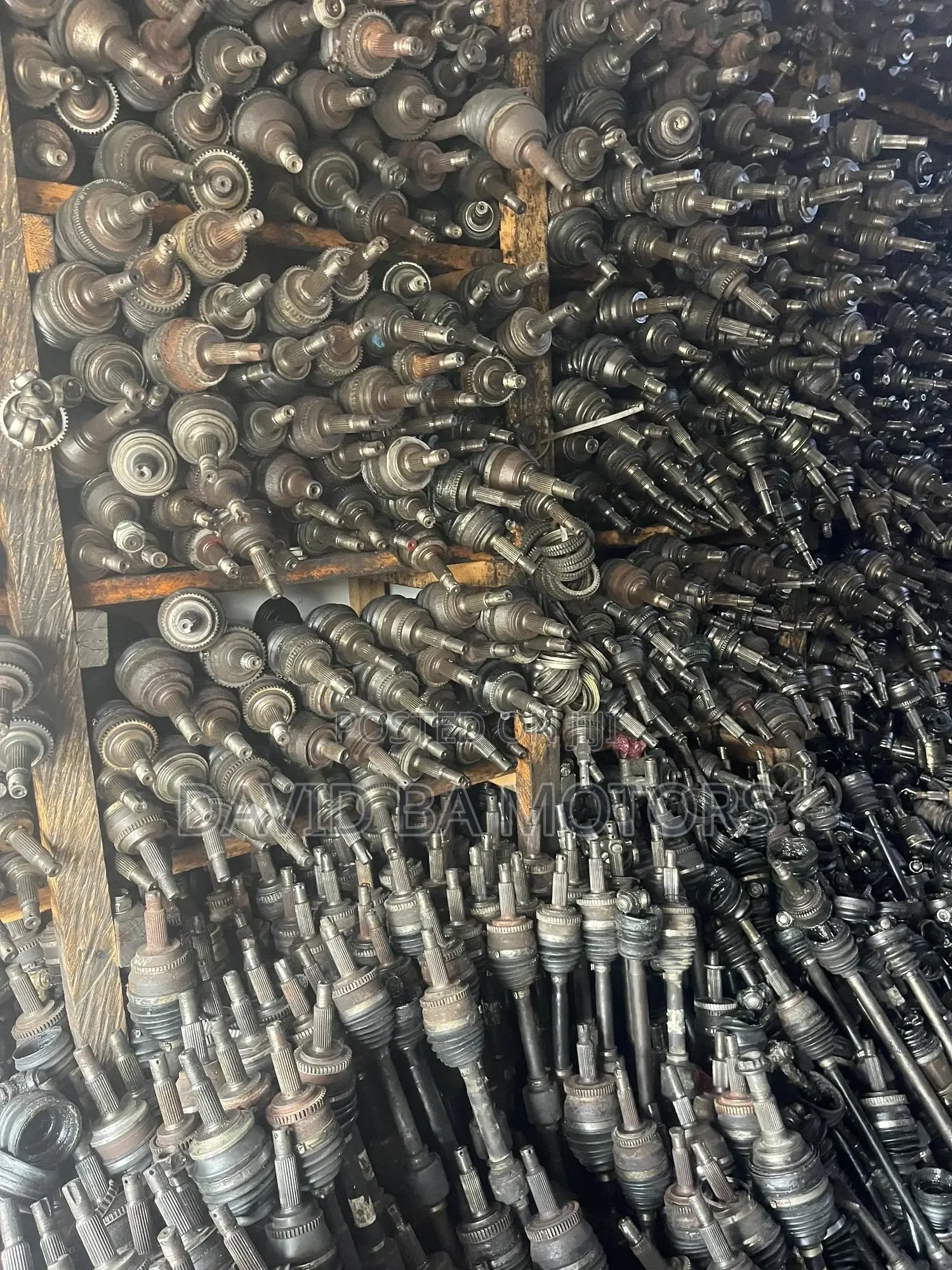 All Kinds of Shafts Both Home Usedand Brand New for All Cars Available