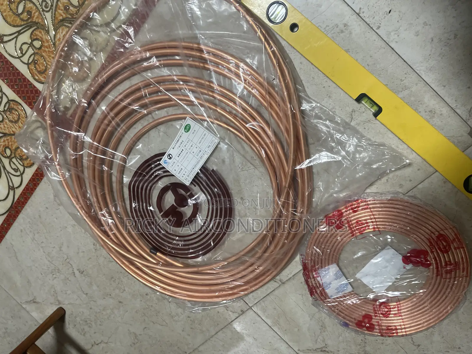 Conduit Pipe Laying (Aircondition Pipe Laying Before Plastering)
