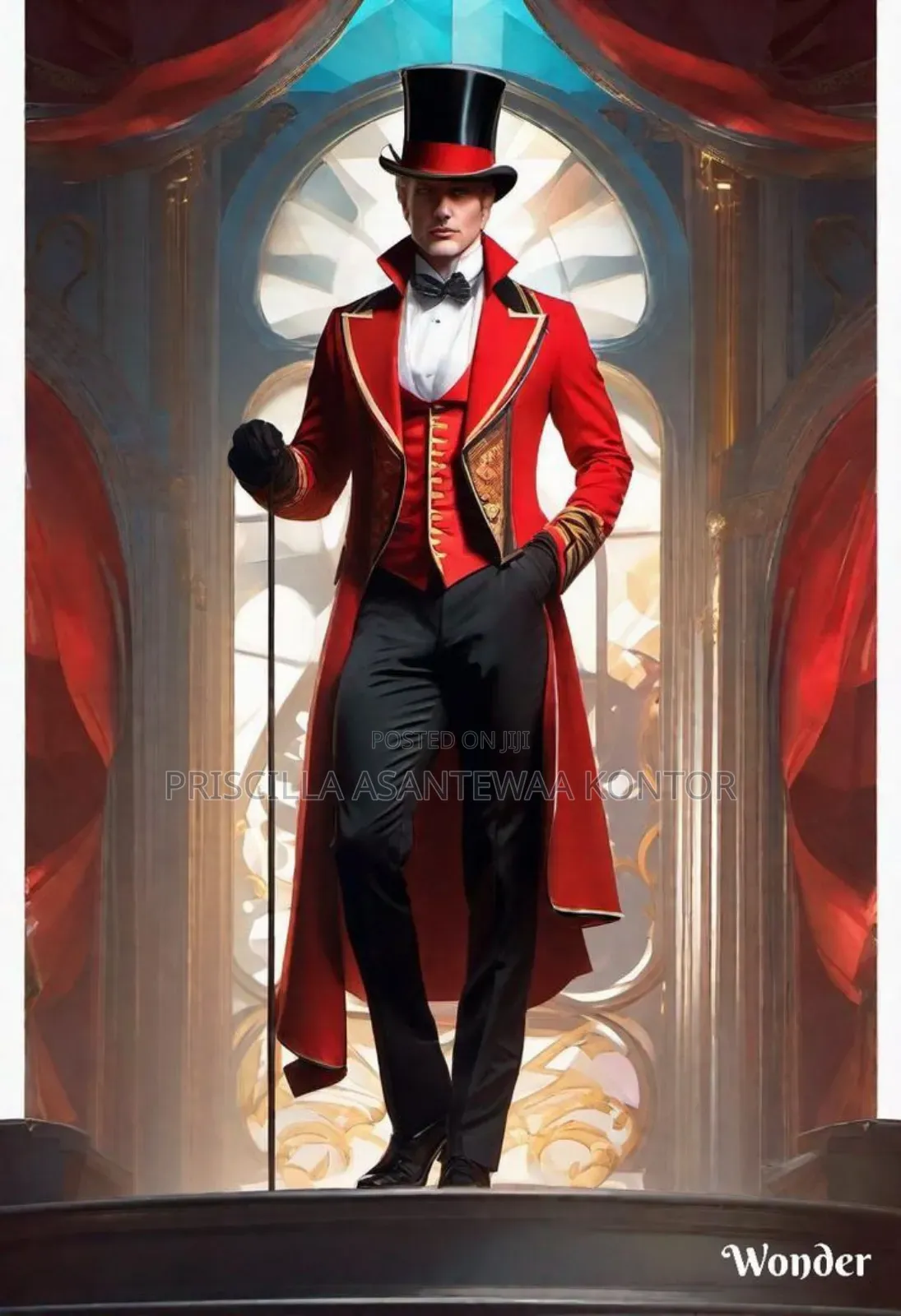 Uk Victorian Ringmaster Costume