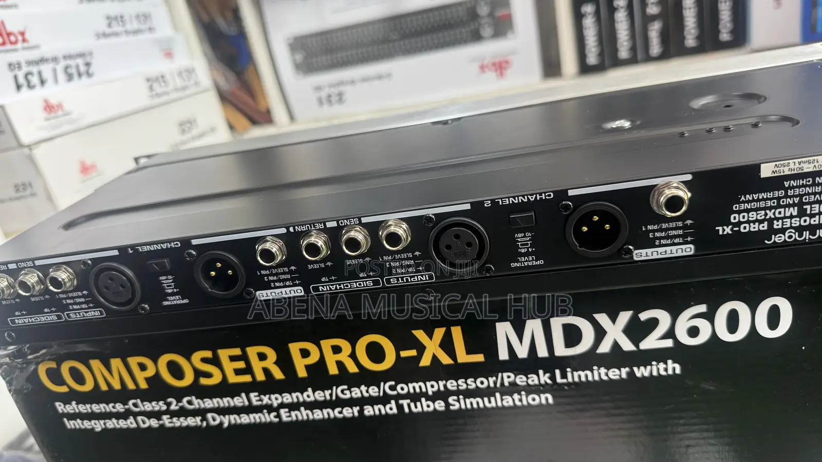 Compressor Pro-xl Mdx 2600 Behringer
