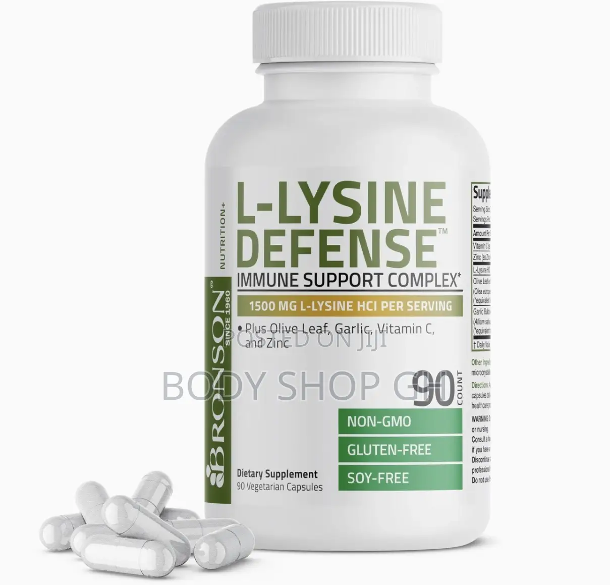 Bronson L-lysine Defense Immune Support Complex 1500 Mg L-lysine