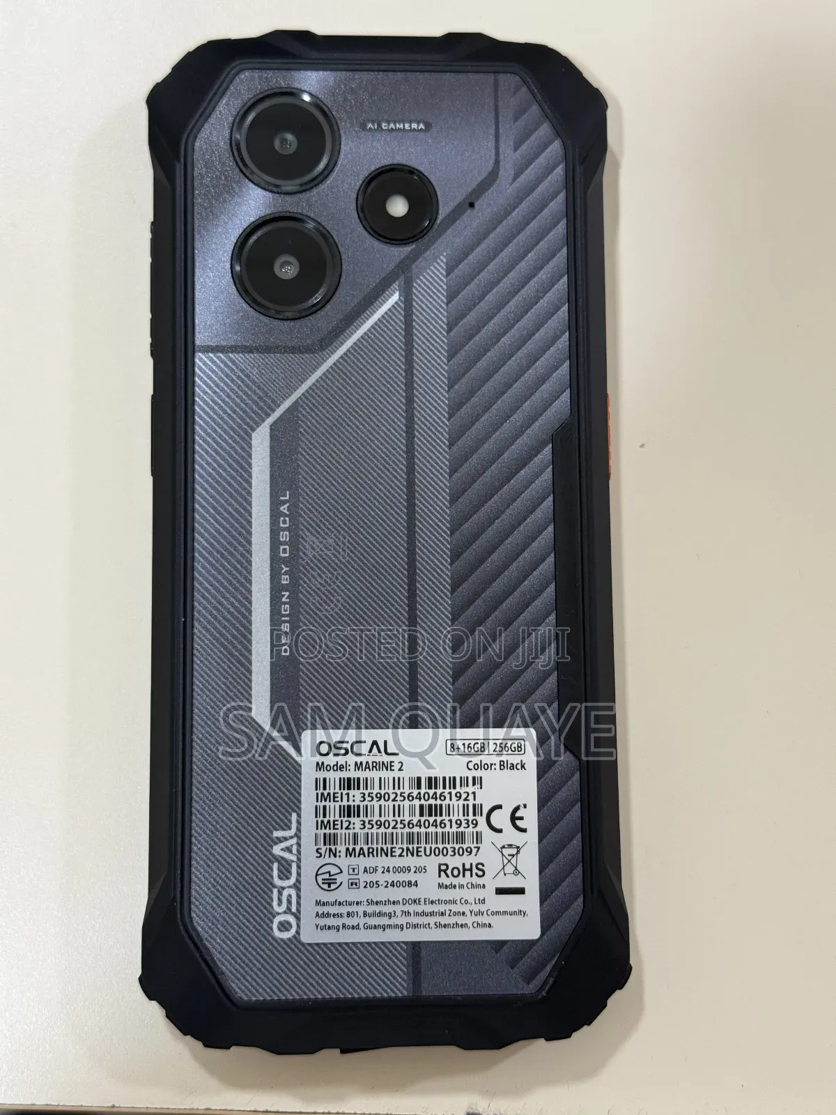 New Oscal Marine 2 256 GB Black