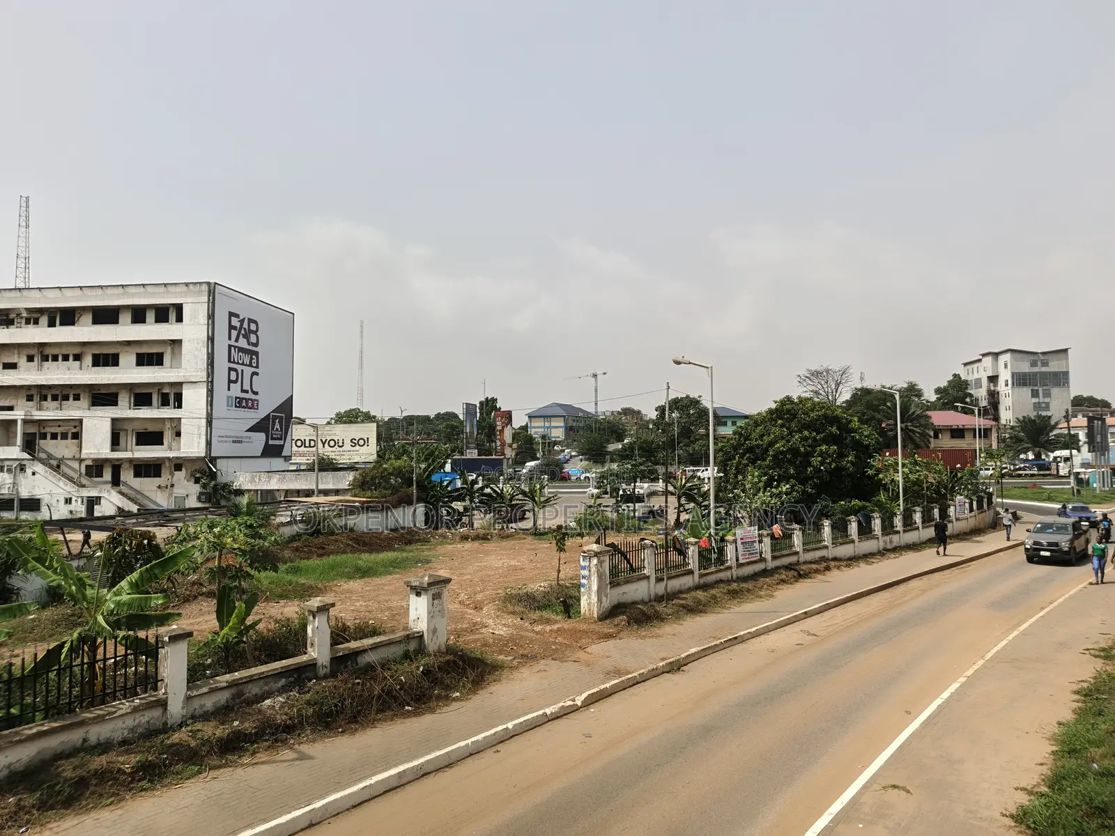 Roadside Land for Sale at Accra
