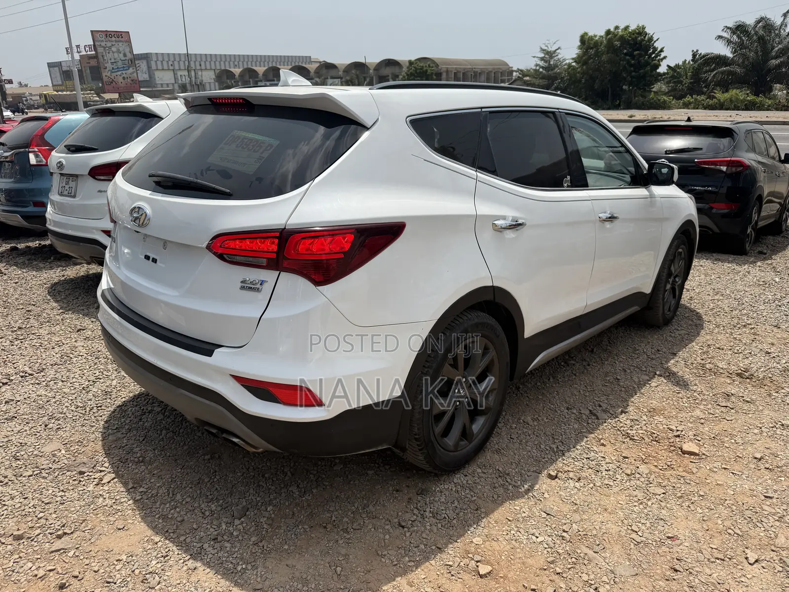 Hyundai Santa Fe Limited Ultimate AWD 2018 White