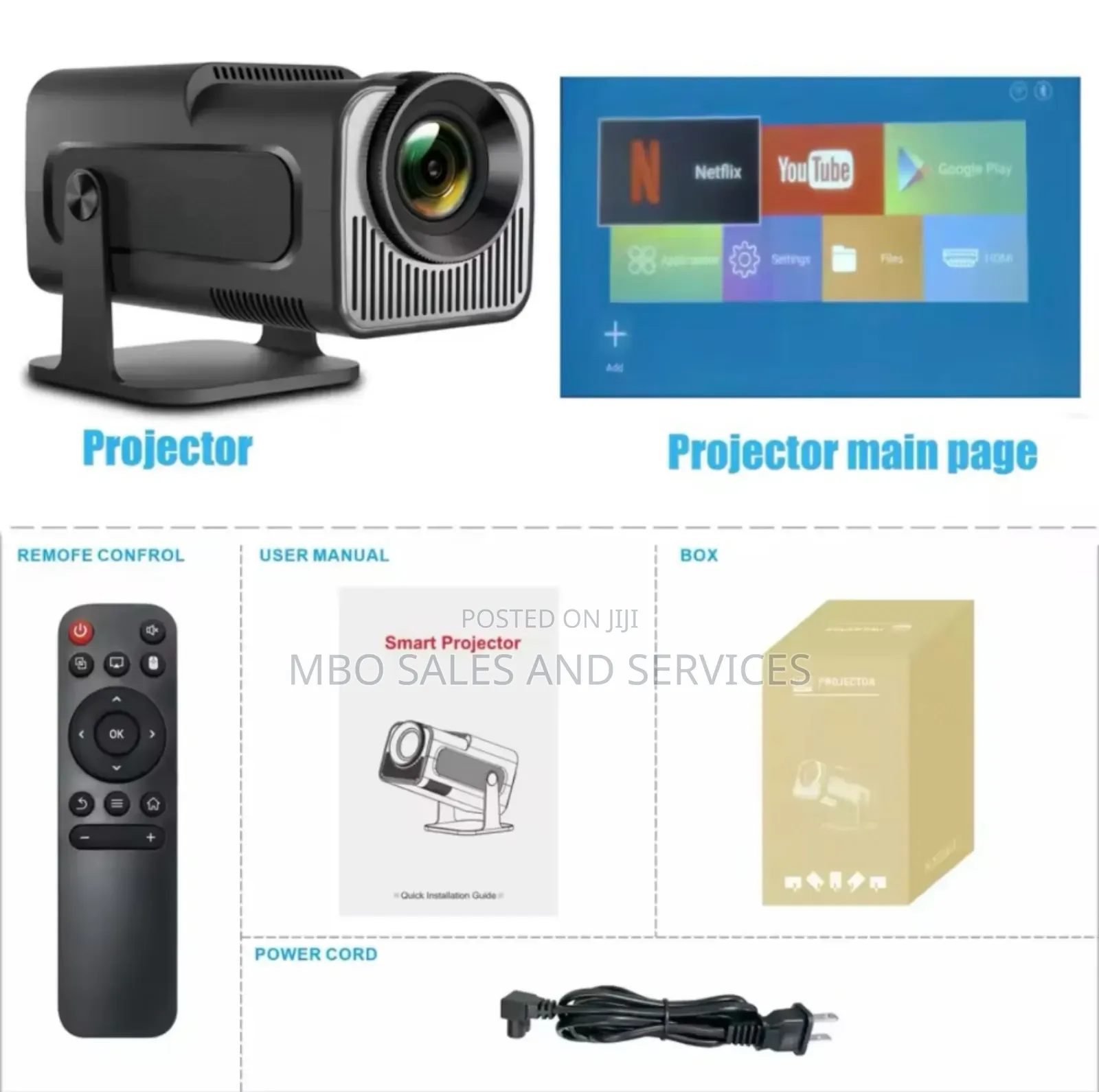 Magcubic Portable Projector Plus Free Tripod Stand