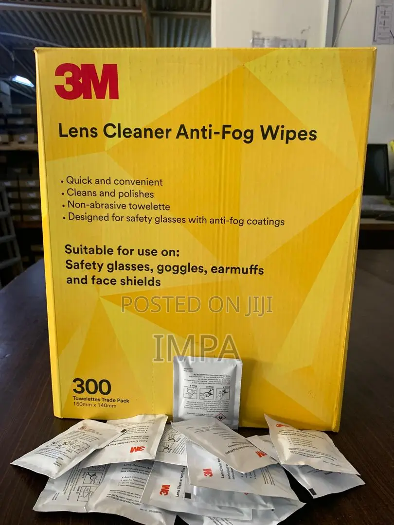 3m Lens Cleaner Anti-Fog Wipes