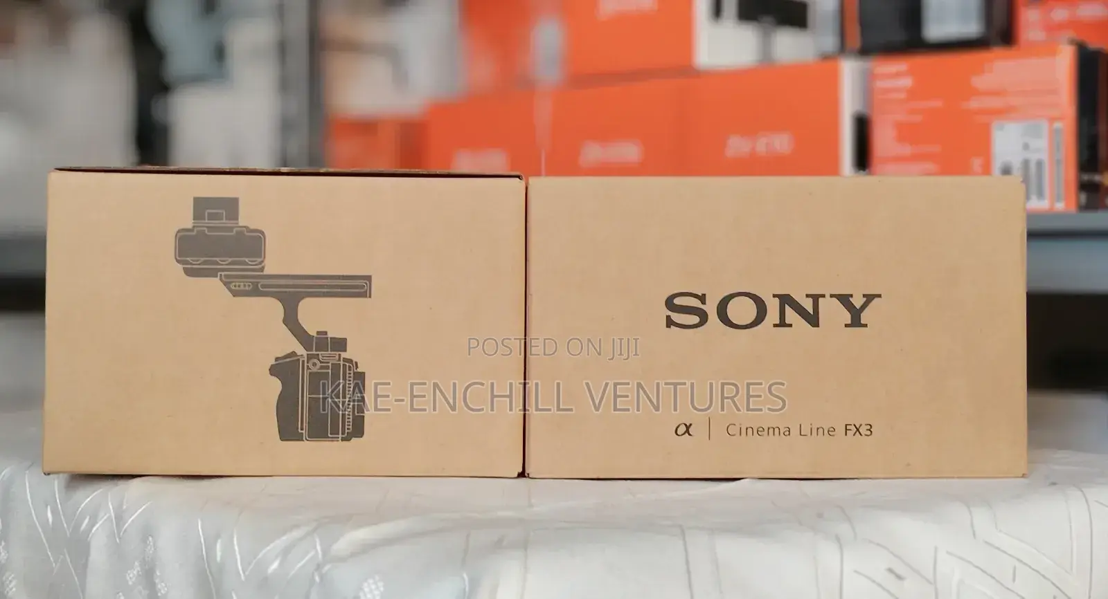 Sony Alpha Fx2 Fx3 Fx6 12mp Cinema Line Camera Body Only XLR Handle