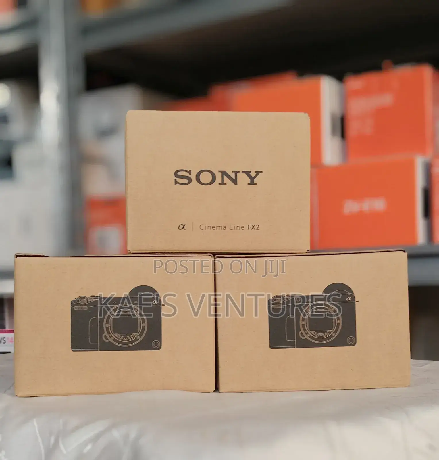 Sony Alpha Fx3 12mp Cinema Line Camera Body Only XLR Handle